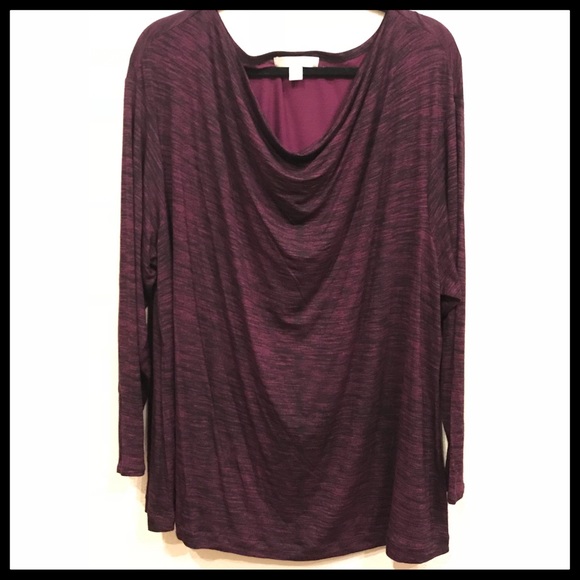 Sejour Tops - Sejour Purple & Black Top From Nordstrom 🍷